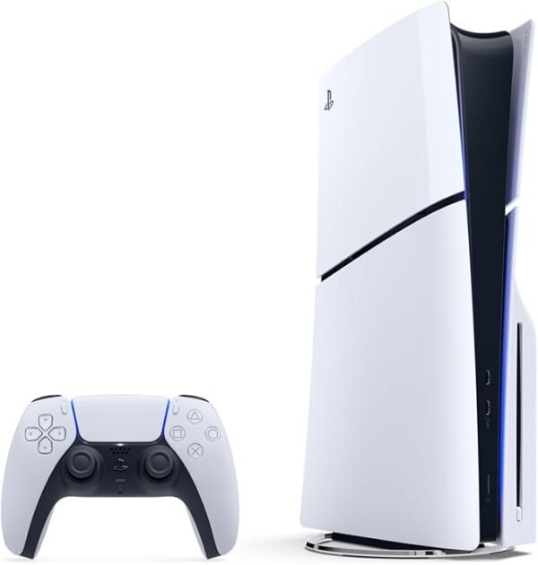 PlayStation 5 Disc Edition Console (slim) + 2 Controllers