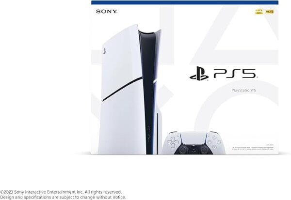 PlayStation 5 Disc Edition Console (slim) + 2 Controllers - Image 3
