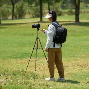 Tripod: Amazon Basics Lightweight Portable Camera Mount Tripod Stand