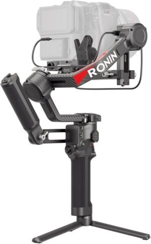 DJI RS 4 Pro Combo, 3-Axis Gimbal Stabilizer for Cameras for DSLR & Cinema Camera Stabilizer Canon/Sony/Panasonic/Nikon/Fujifilm, Native Vertical Shooting, 4.5kg/10lbs Payload, Camera Gimbal
