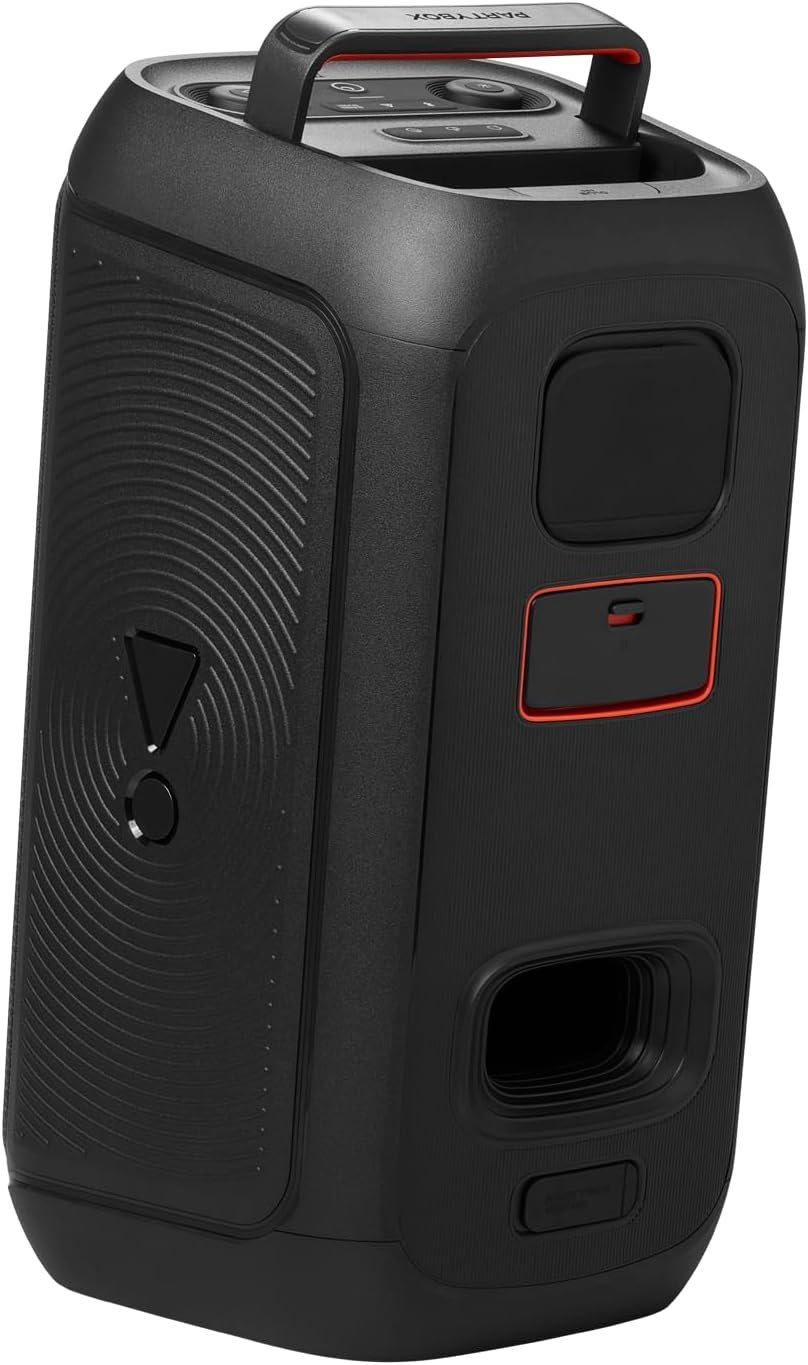 JBL PartyBox Club 120 - Portable Party Speaker with Foldable Handle, Powerful JBL Pro Sound, Futuristic lightshow, Up to 12 Hours of Play time, Splash Proof, Dual Mic & Guitar Inputs - Image 11