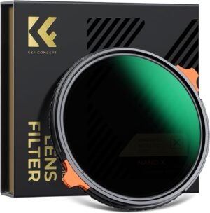 K&F CONCEPT Filters and Step Up Rings